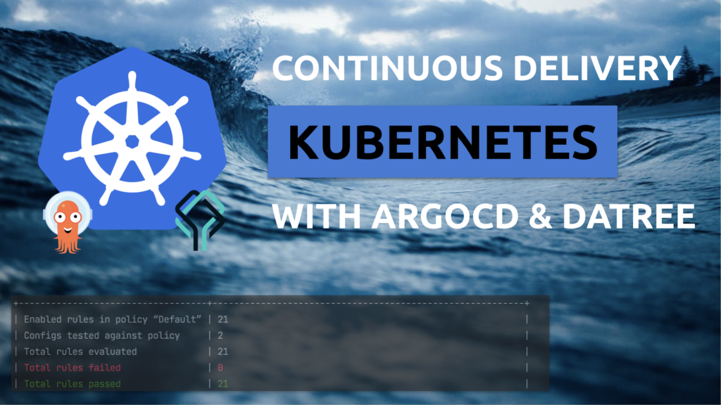 Continuous Delivery on Kubernetes with Argo CD and Datree